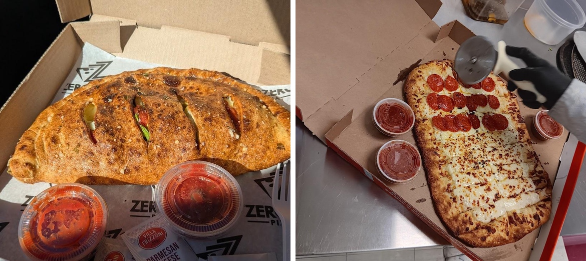 Zero Zero Pizzeria Menu