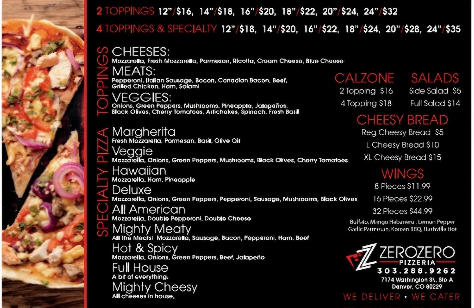Zero Zero Pizzeria