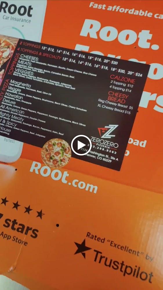 Zero Zero Pizzeria Menu image 3